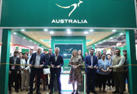 expanding trade ties australian food showcase at aahar 2025